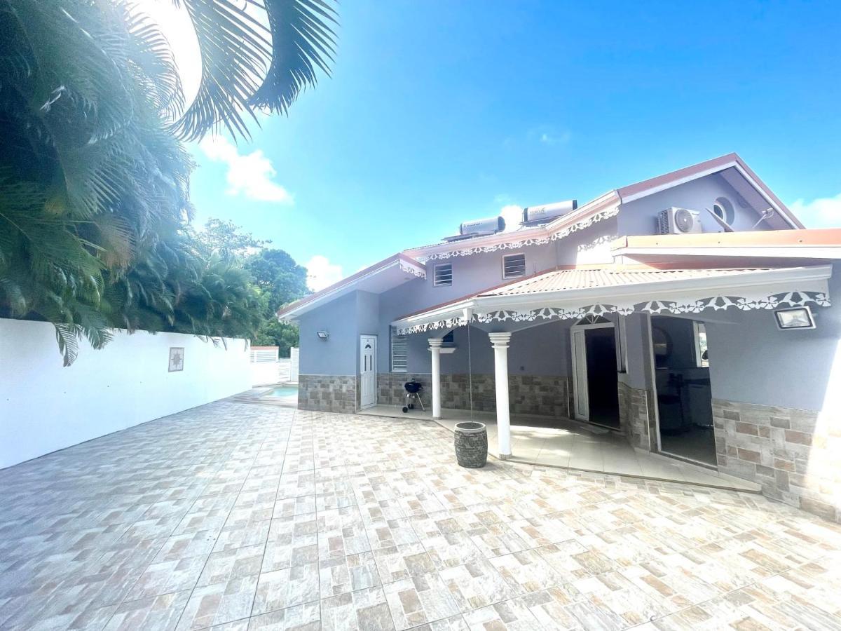 Les Appart Villa Sunbay Caraibes Avec Piscine Privative Vue Mer Et Montagne Le François Eksteriør billede
