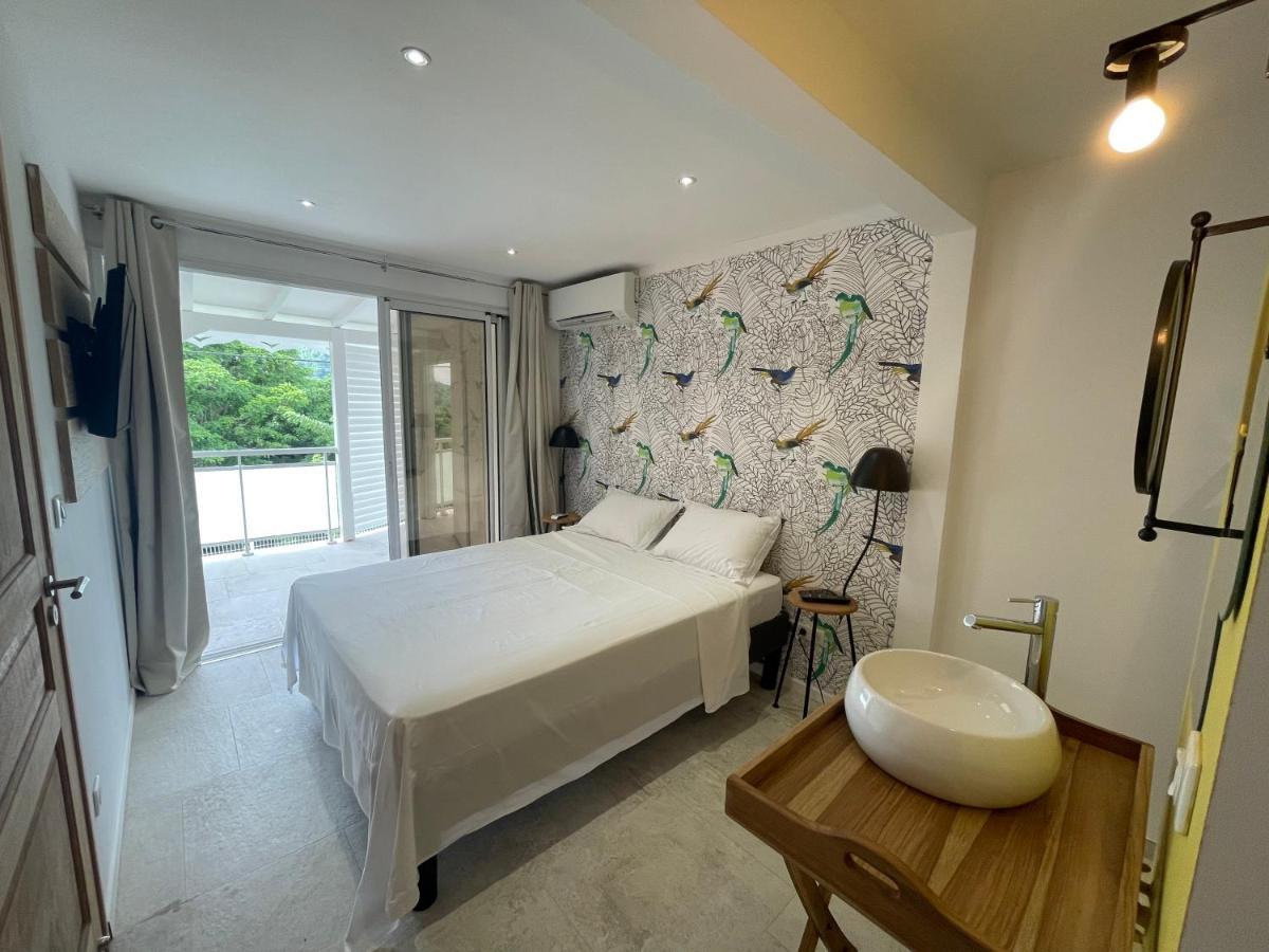 Les Appart Villa Sunbay Caraibes Avec Piscine Privative Vue Mer Et Montagne Le François Eksteriør billede