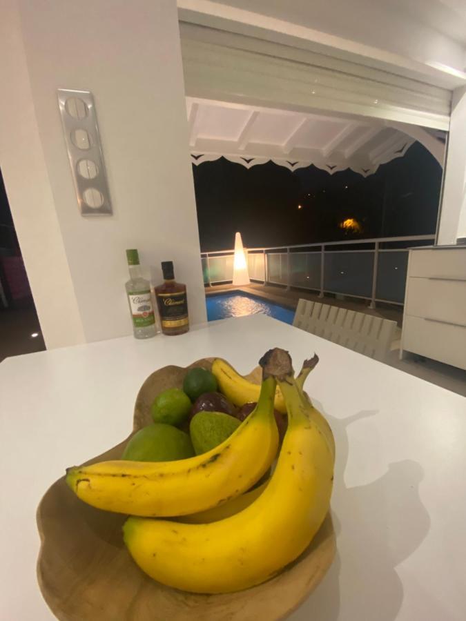 Les Appart Villa Sunbay Caraibes Avec Piscine Privative Vue Mer Et Montagne Le François Eksteriør billede
