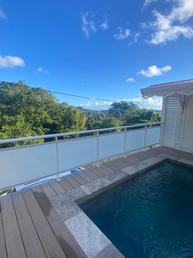Les Appart Villa Sunbay Caraibes Avec Piscine Privative Vue Mer Et Montagne Le François Eksteriør billede